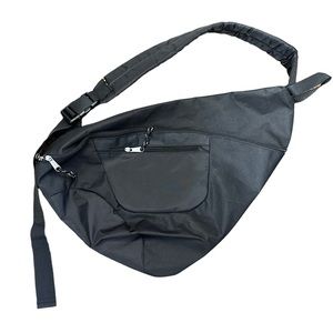 Eastsport Black Shoulder Bag with Adjustable Strap